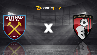 Assistir West Ham x Bournemouth ao vivo online 21/02/2026