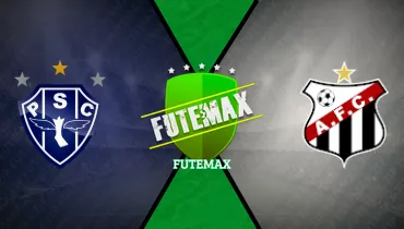 Assistir Paysandu x Anápolis ao vivo online 07/06/2026
